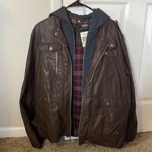 Guess leather jacket